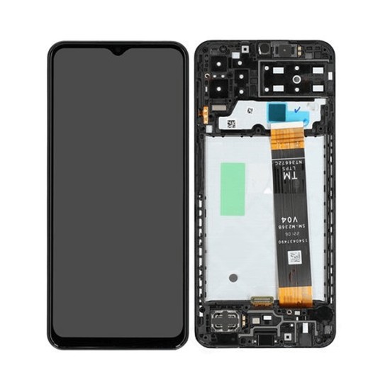 Touch+Display+Frame Samsung Galaxy A13 4G/A135 Service Pack Preto